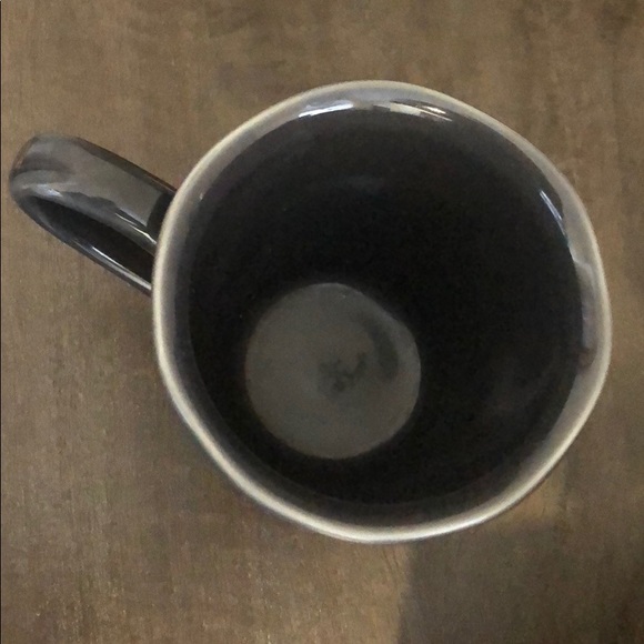 Set of two Crate&Barrel charcoal gray coffee mugs - Picture 5 of 6